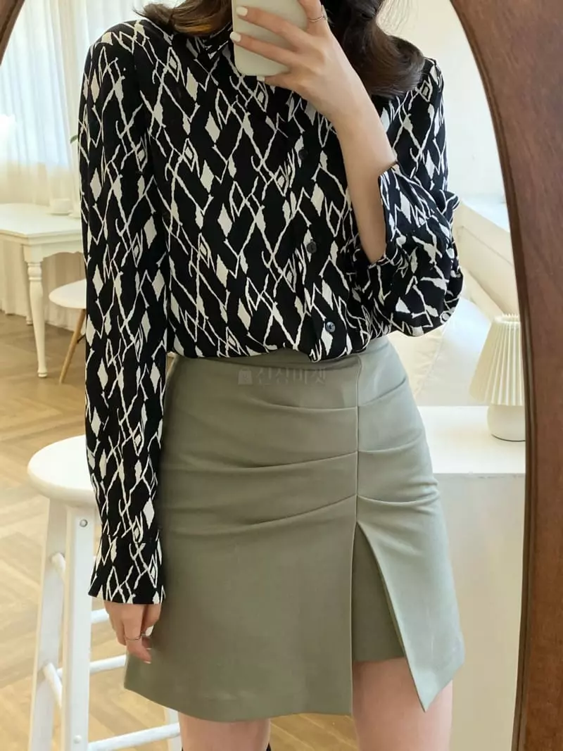 Boheme - Korean Women Fashion - #thatsdarling - Paint Shirt - 10