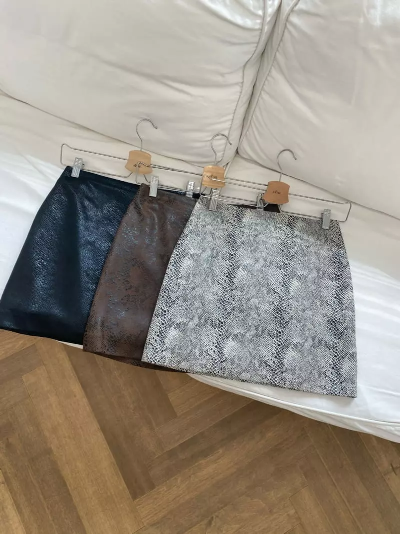 Boheme - Korean Women Fashion - #thelittlethings - Snake Skirt