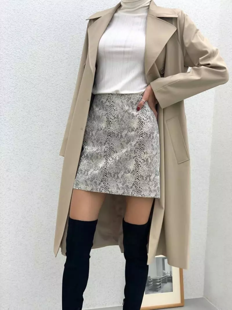 Boheme - Korean Women Fashion - #womensfashion - Snake Skirt - 3