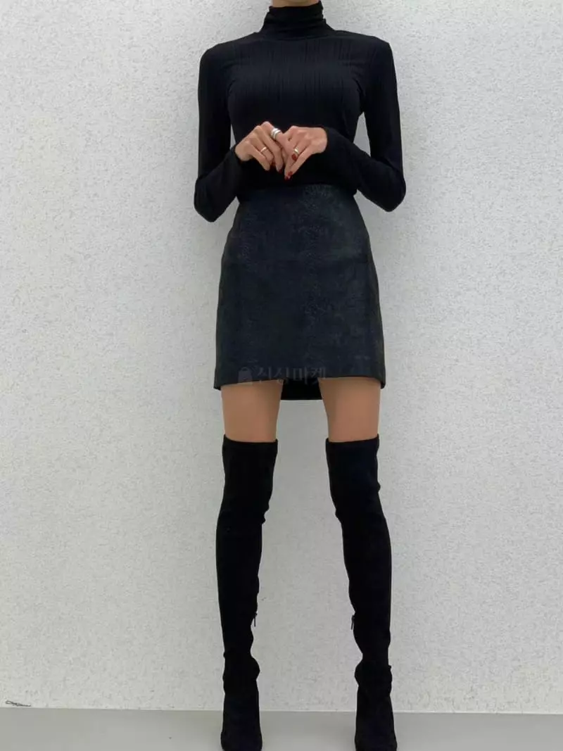 Boheme - Korean Women Fashion - #womensfashion - Snake Skirt - 5