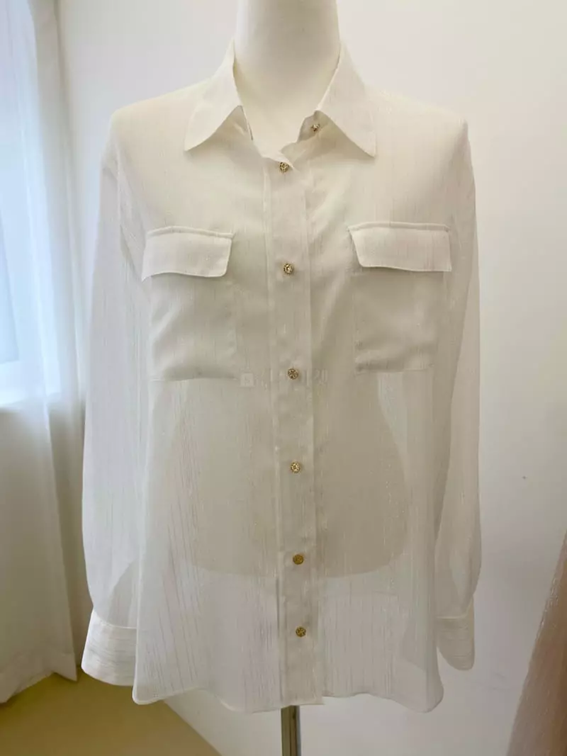 Boheme - Korean Women Fashion - #womensfashion - Gold Yoru Shirt - 10