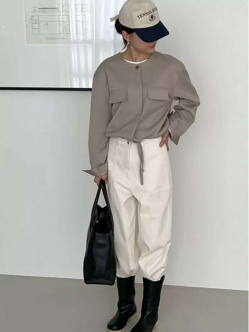 Bold - Korean Women Fashion - #thelittlethings - Hearringbone Jacket - 4