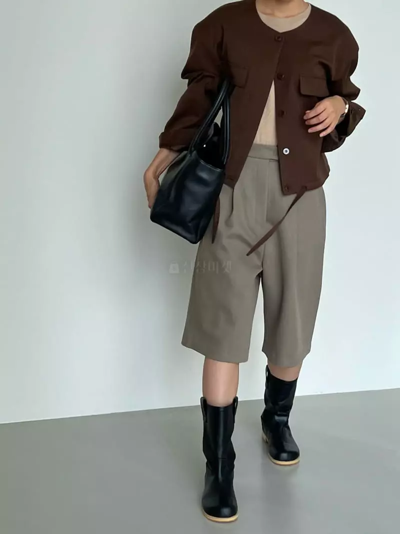 Bold - Korean Women Fashion - #momslook - Hearringbone Jacket - 8