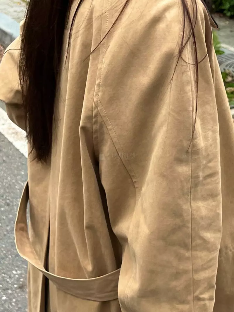 Bold - Korean Women Fashion - #momslook - Peach Coat - 7