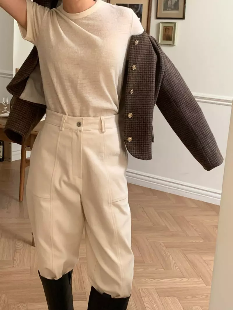Bold - Korean Women Fashion - #momslook - Twid Jacket - 3