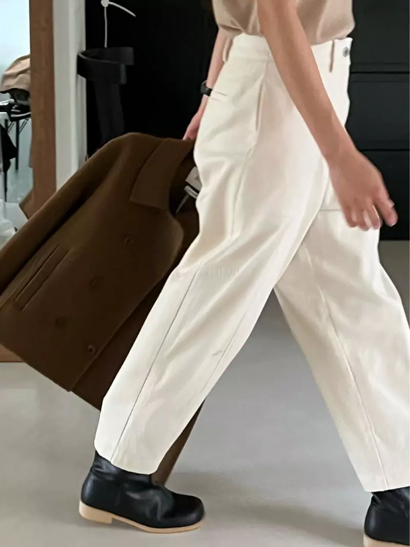 Bold - Korean Women Fashion - #momslook - Coduroy Pants - 2