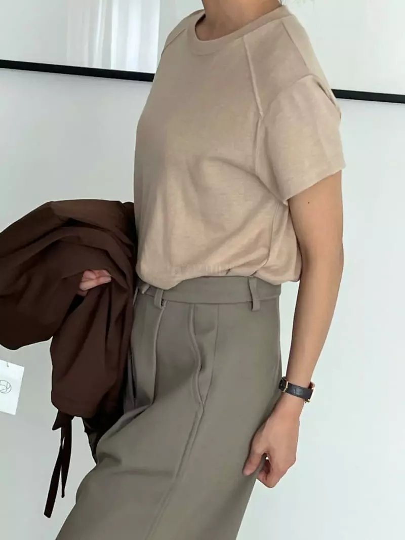 Bold - Korean Women Fashion - #momslook - Angora Tee - 6