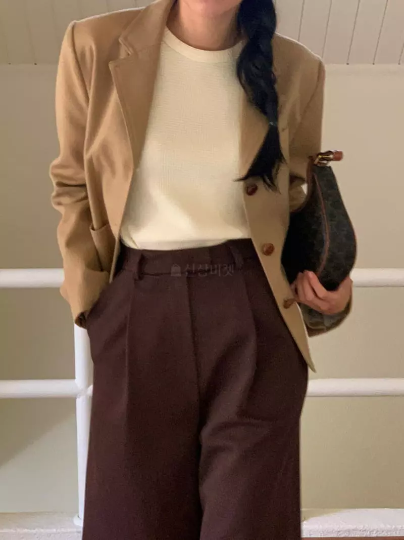 Bold - Korean Women Fashion - #momslook - Stand Jacket - 6