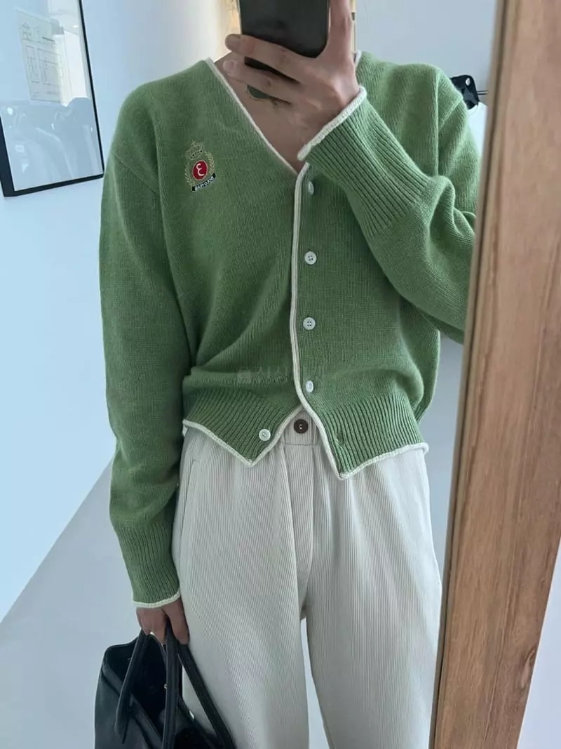 Bold - Korean Women Fashion - #momslook - Merry Nowl Embrodiery Cardigan - 5