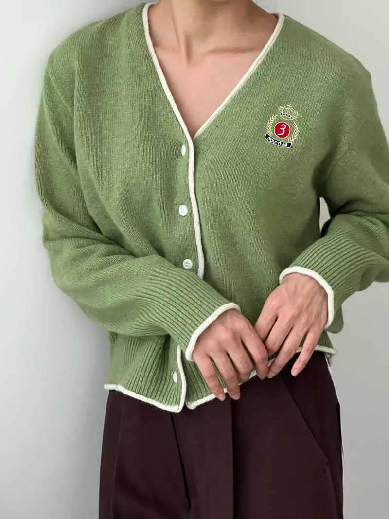 Bold - Korean Women Fashion - #momslook - Merry Nowl Embrodiery Cardigan - 7