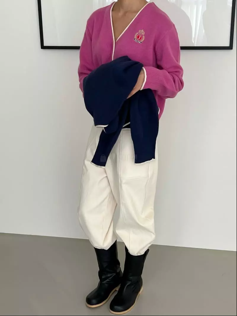 Bold - Korean Women Fashion - #momslook - Merry Nowl Embrodiery Cardigan - 9