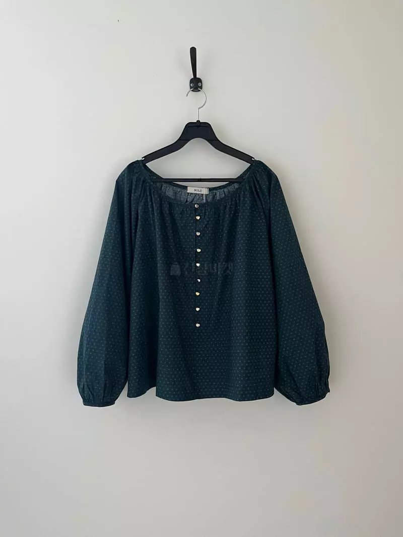 Bold - Korean Women Fashion - #romanticstyle - Maple Blouse - 2