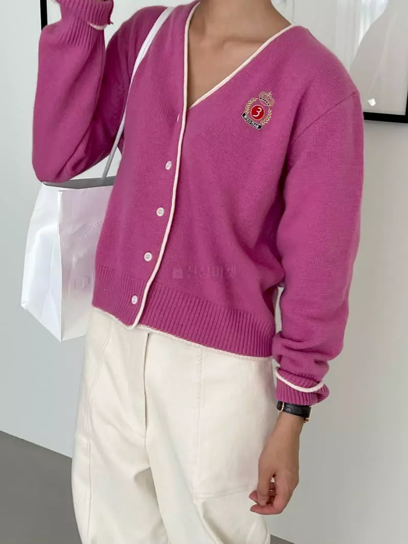Bold - Korean Women Fashion - #shopsmall - Merry Nowl Embrodiery Cardigan - 2