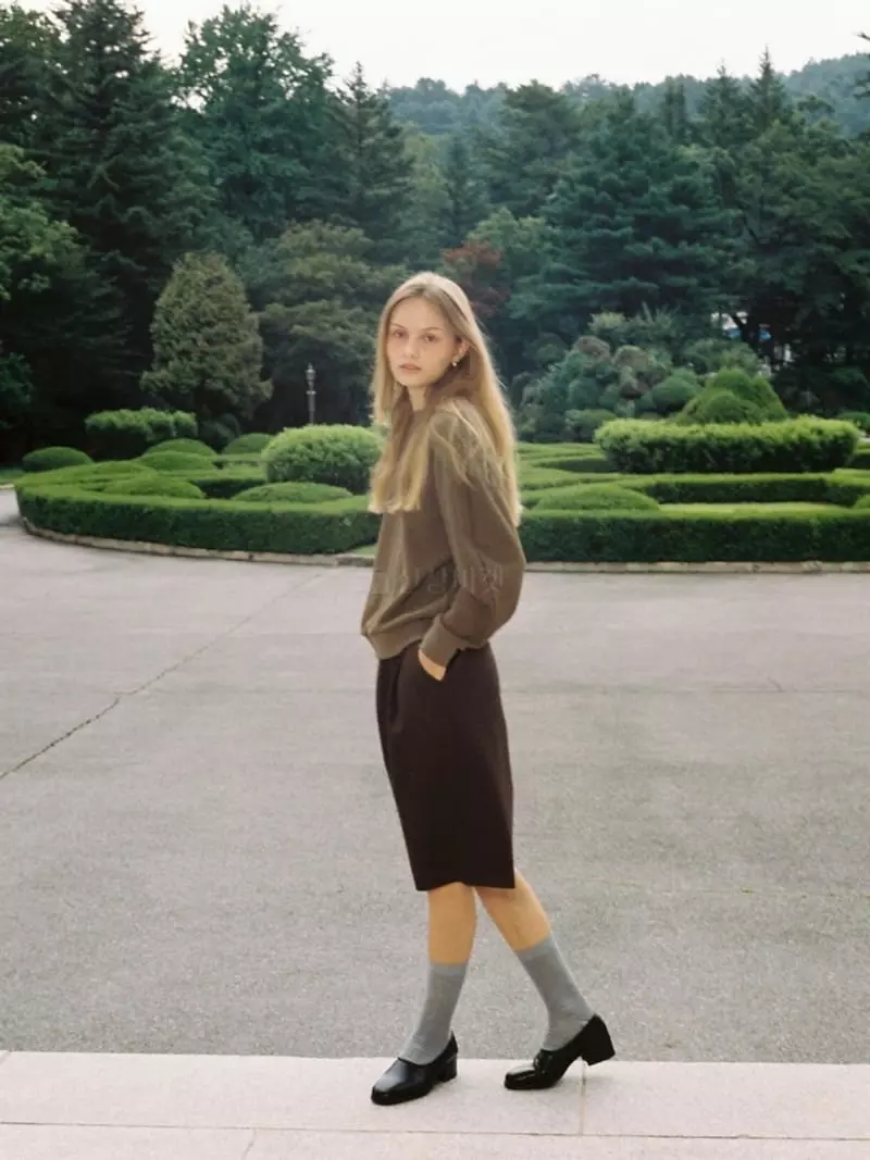 Bold - Korean Women Fashion - #thelittlethings - Heavy Knit Tee - 2