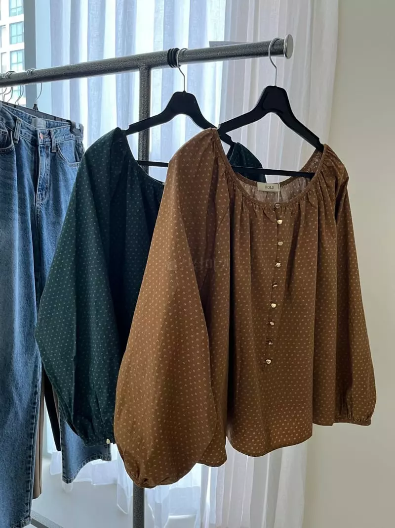 Bold - Korean Women Fashion - #thelittlethings - Maple Blouse - 5