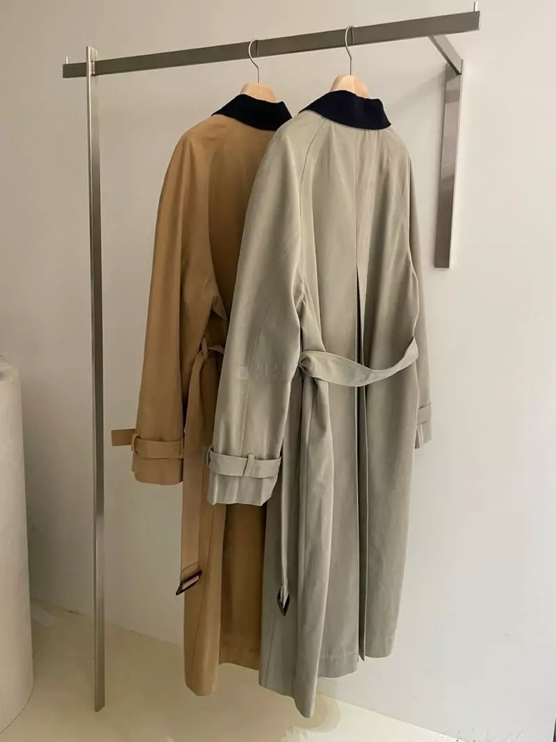 Bold - Korean Women Fashion - #womensfashion - Peach Long Jacket - 5
