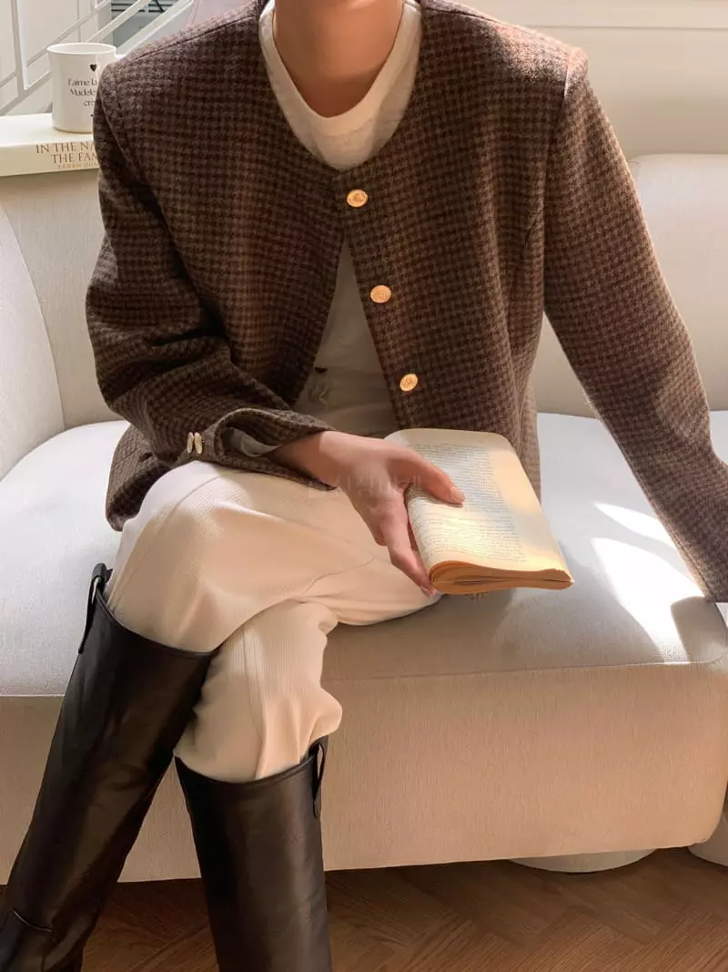Bold - Korean Women Fashion - #womensfashion - Twid Jacket - 8