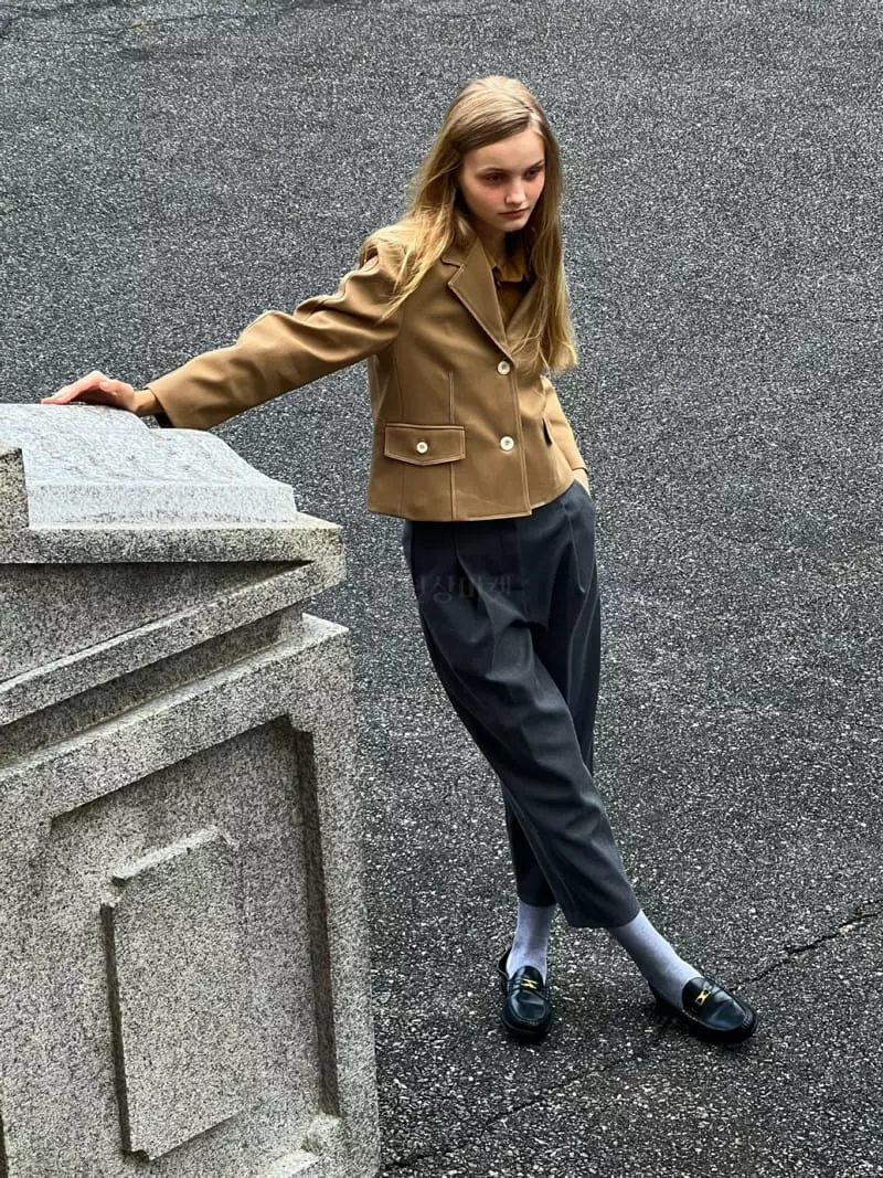 Bold - Korean Women Fashion - #womensfashion - Code Stitch Jacket - 2