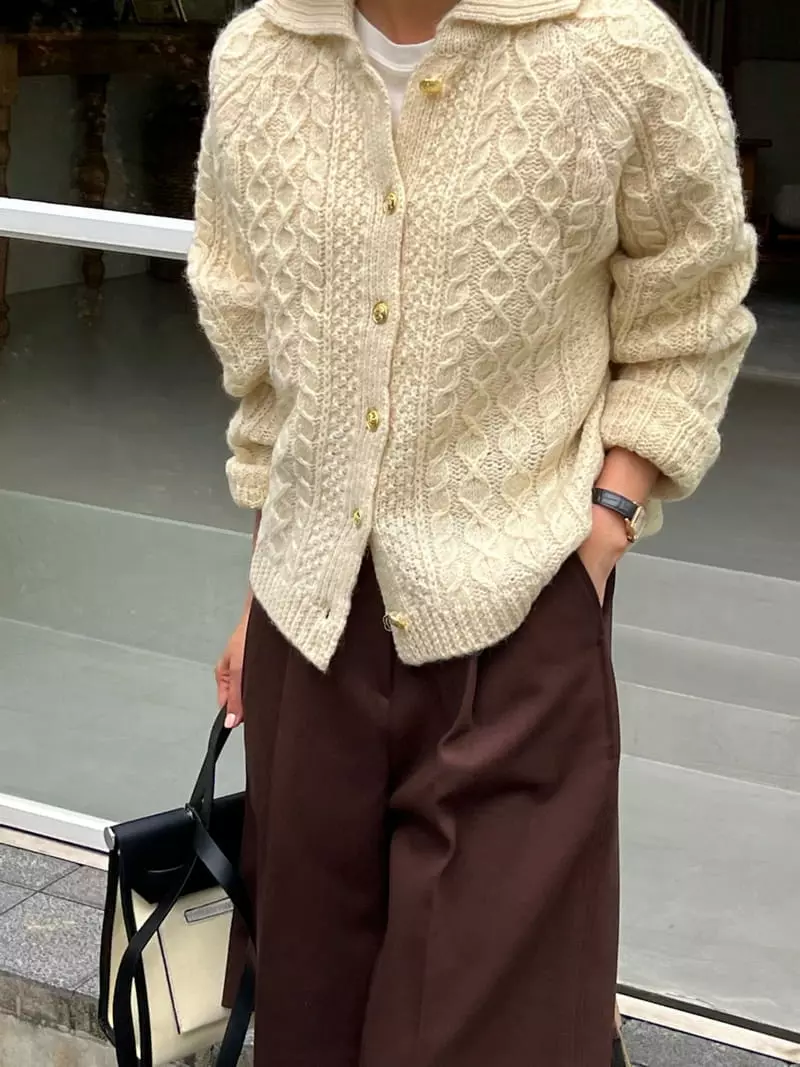 Bold - Korean Women Fashion - #womensfashion - Vintage Cardigan - 2