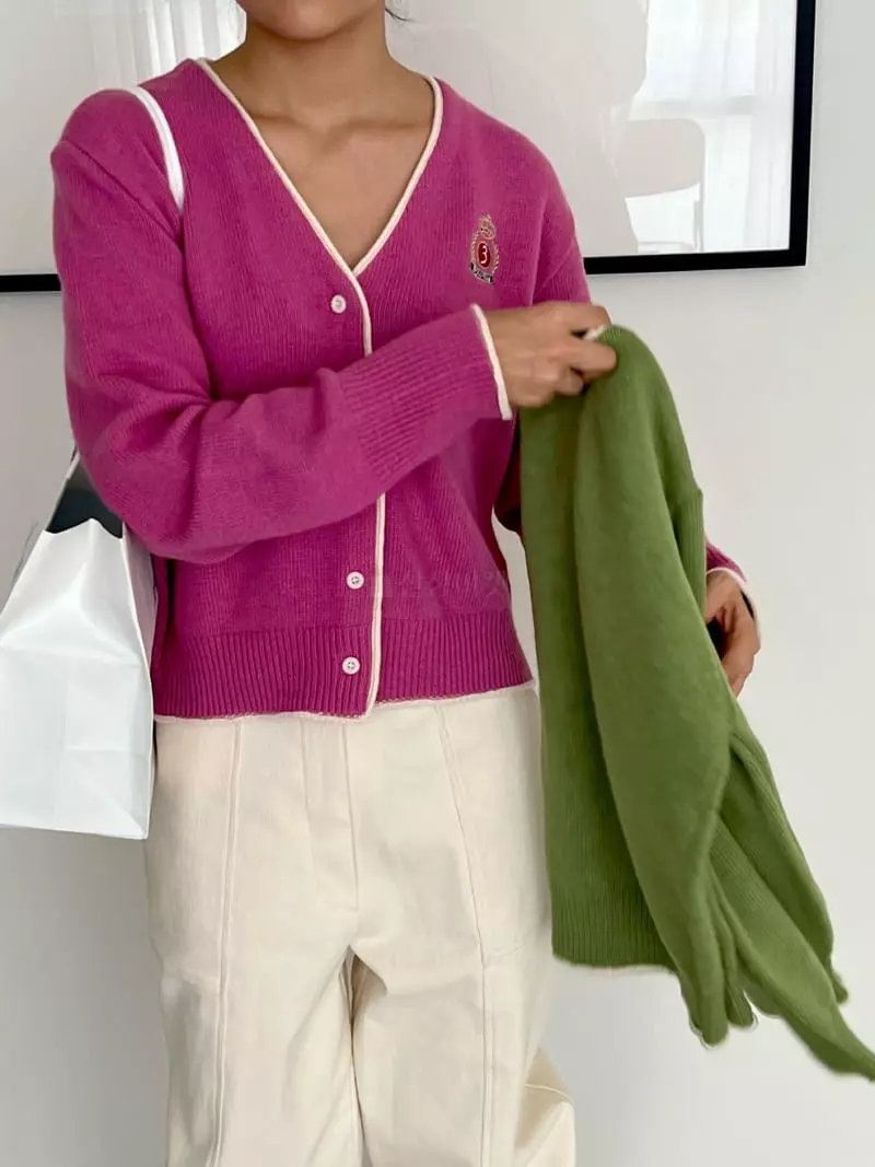 Bold - Korean Women Fashion - #womensfashion - Merry Nowl Embrodiery Cardigan - 6