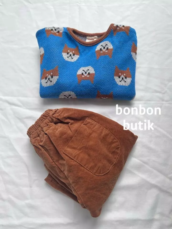 Bon Bon Butik - Korean Children Fashion - #kidsshorts - Bonbon Knit Tee - 3