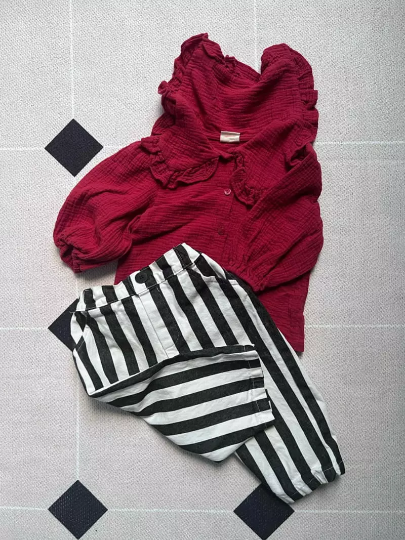 Bon Bon Butik - Korean Children Fashion - #littlefashionista - Sha Blouse - 4