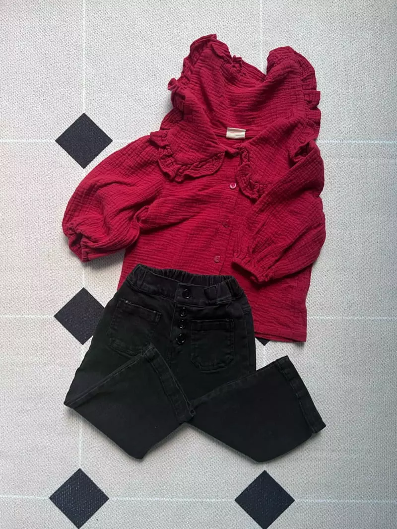 Bon Bon Butik - Korean Children Fashion - #toddlerclothing - Sha Blouse - 8