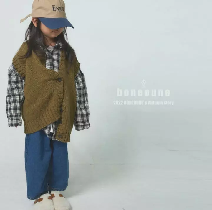 Boneoune - Korean Children Fashion - #kidsstore - Enjoy Two Tone Cap - 8