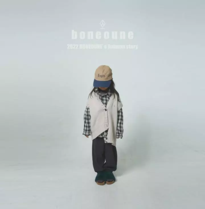 Boneoune - Korean Children Fashion - #littlefashionista - Enjoy Two Tone Cap - 11