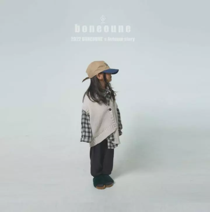 Boneoune - Korean Children Fashion - #magicofchildhood - Enjoy Two Tone Cap - 12