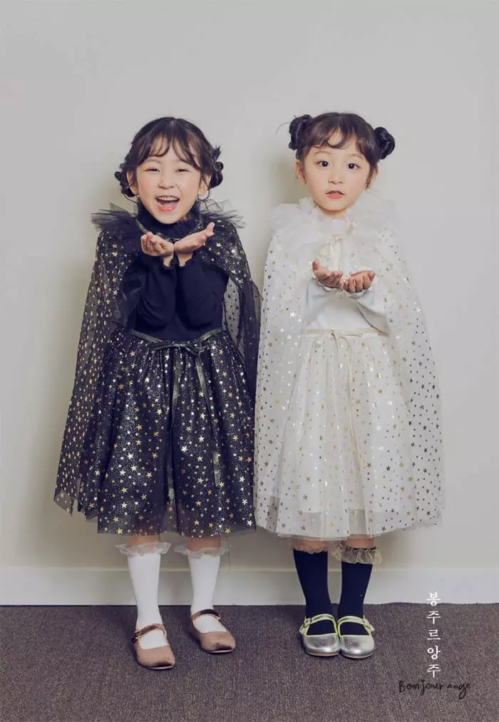 Bonjour Ange - Korean Children Fashion - #childofig - Party Day One-piece - 2