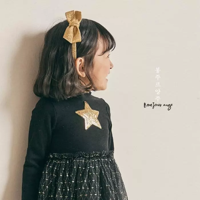 Bonjour Ange - Korean Children Fashion - #designkidswear - Shinning One-piece - 4