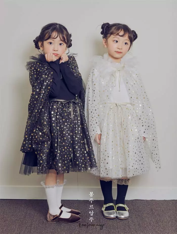 Bonjour Ange - Korean Children Fashion - #stylishchildhood - Party Day One-piece