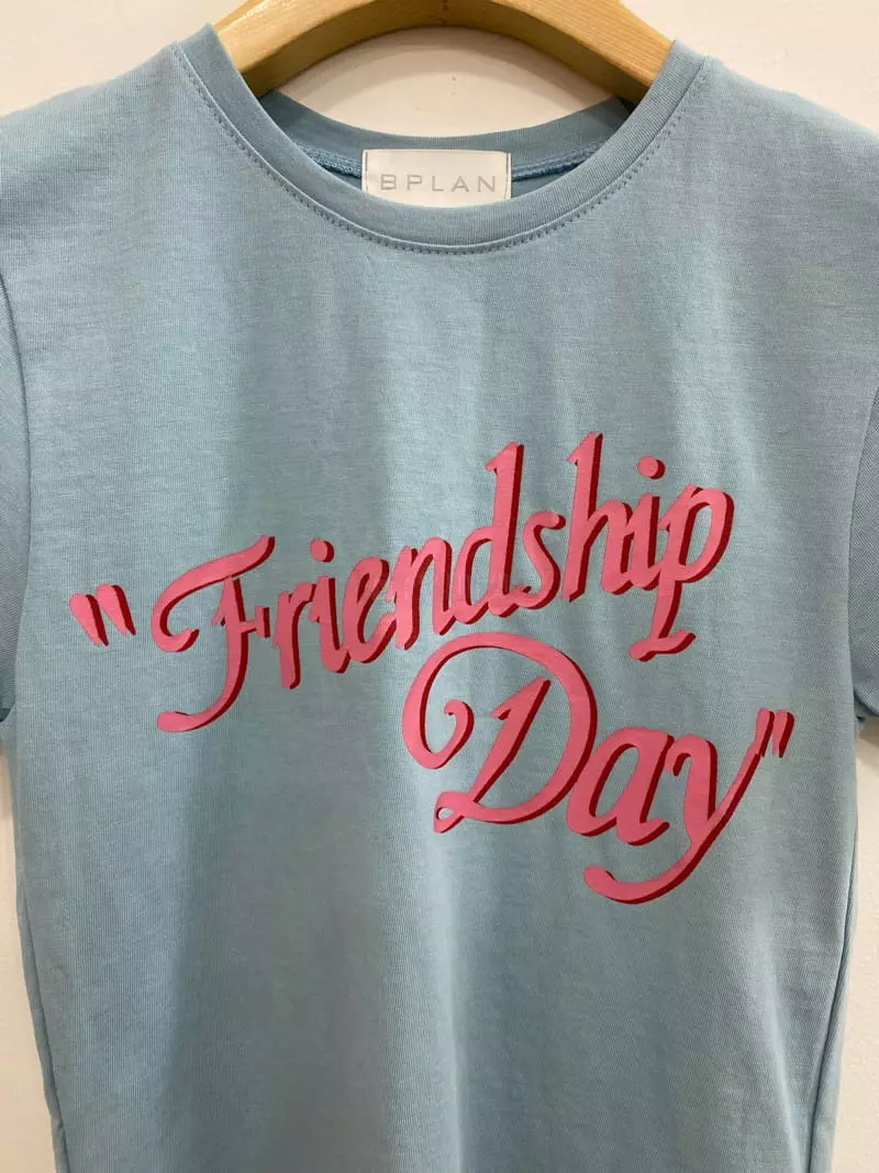 Bplan - Korean Women Fashion - #momslook - Friends Tee - 3