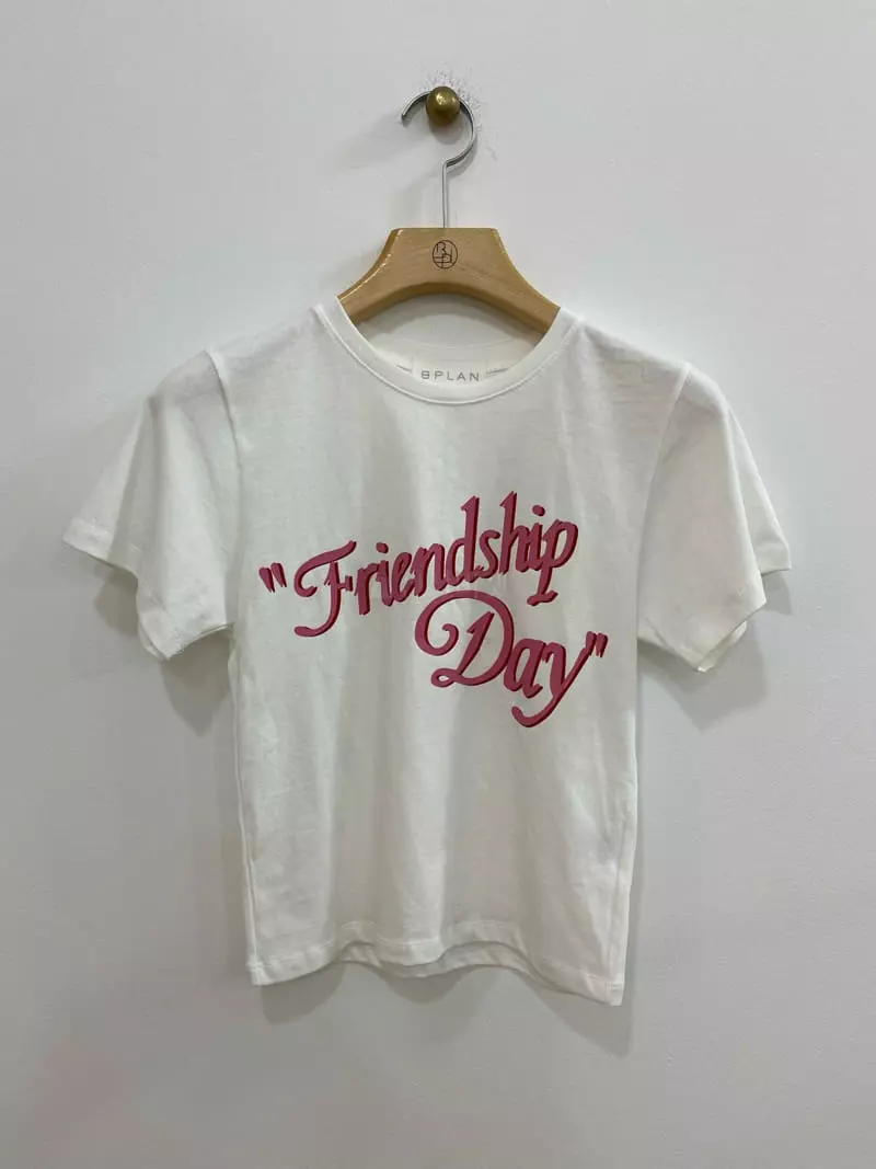 Bplan - Korean Women Fashion - #momslook - Friends Tee - 5