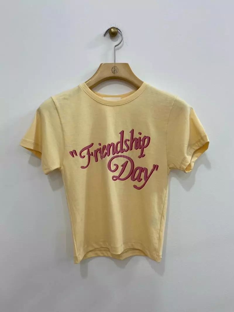 Bplan - Korean Women Fashion - #momslook - Friends Tee - 6