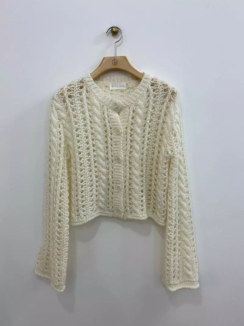 Bplan - Korean Women Fashion - #momslook - Taping Knit Tee