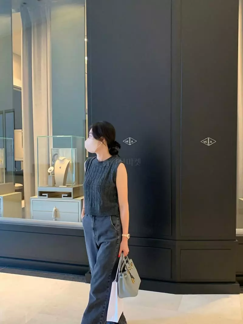 Bplan - Korean Women Fashion - #momslook - Black Jeans - 3