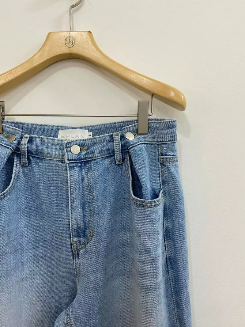 Bplan - Korean Women Fashion - #momslook - B408 Button Pants - 3
