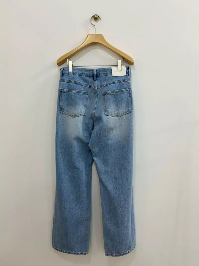 Bplan - Korean Women Fashion - #momslook - B408 Button Pants - 5
