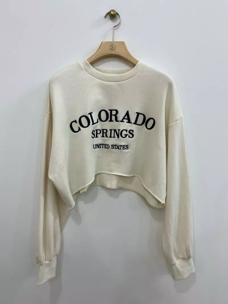 Bplan - Korean Women Fashion - #vintageinspired - Collorado Sweatshirt