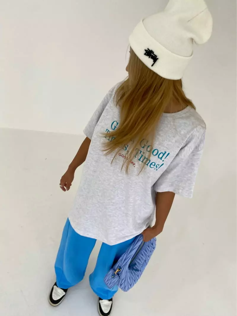 Bplan - Korean Women Fashion - #vintagekidsstyle - Time Box Tee - 3