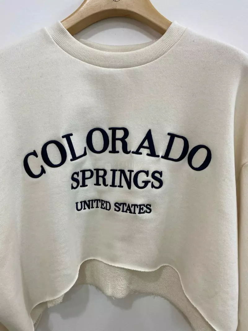 Bplan - Korean Women Fashion - #vintagekidsstyle - Collorado Sweatshirt - 2