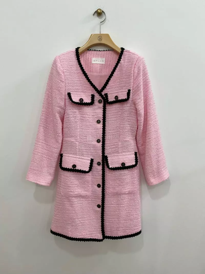 Bplan - Korean Women Fashion - #womensfashion - Twid One-piece - 5