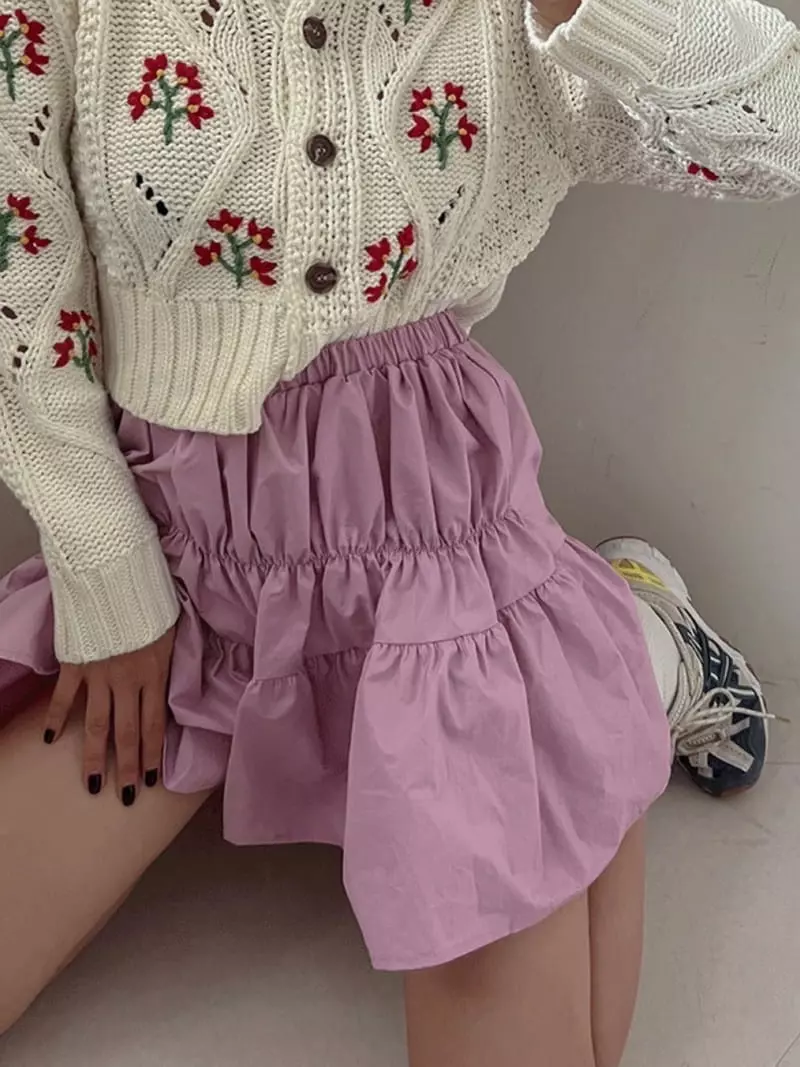 Bplan - Korean Women Fashion - #womensfashion - Munny Skirt - 2