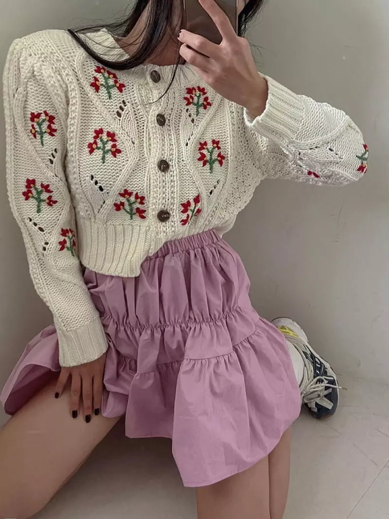 Bplan - Korean Women Fashion - #momslook - Munny Skirt - 4