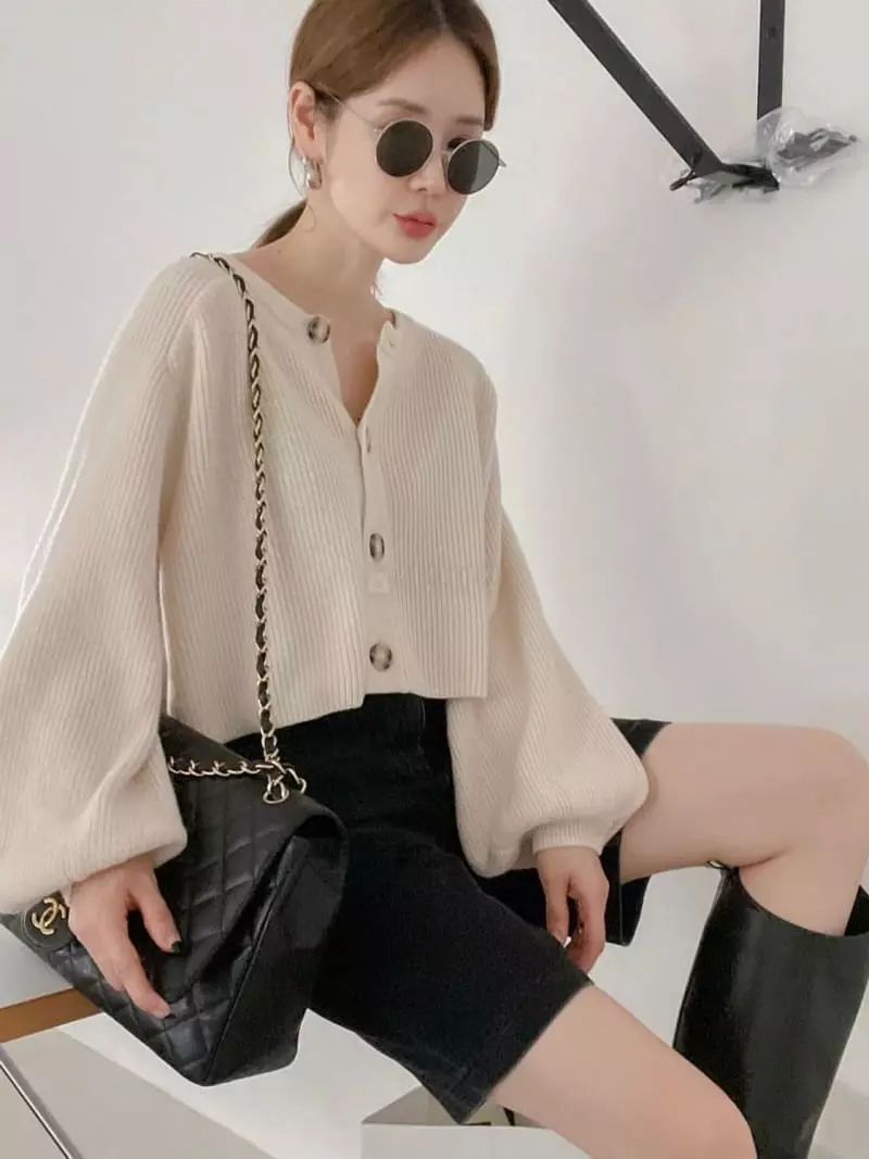 Bplan - Korean Women Fashion - #womensfashion - Dream Hazzi Cardigan - 6