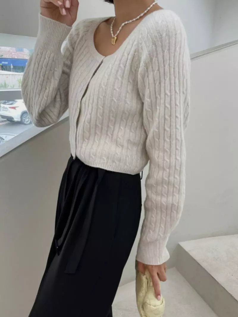 Bplan - Korean Women Fashion - #womensfashion - Grang Cardigan - 5