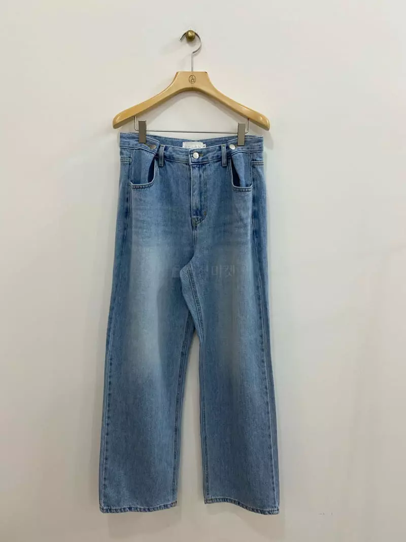 Bplan - Korean Women Fashion - #womensfashion - B408 Button Pants - 2