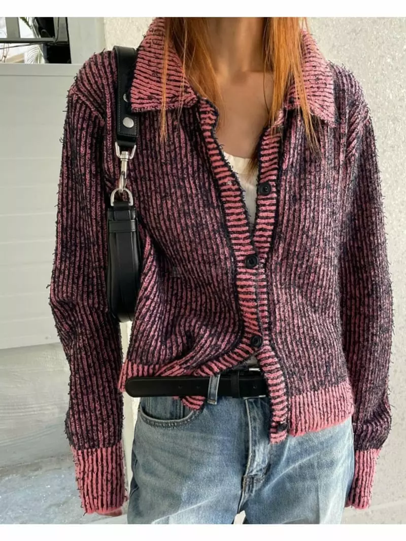 Breathe - Korean Women Fashion - #momslook - Wrap Cardigan - 7